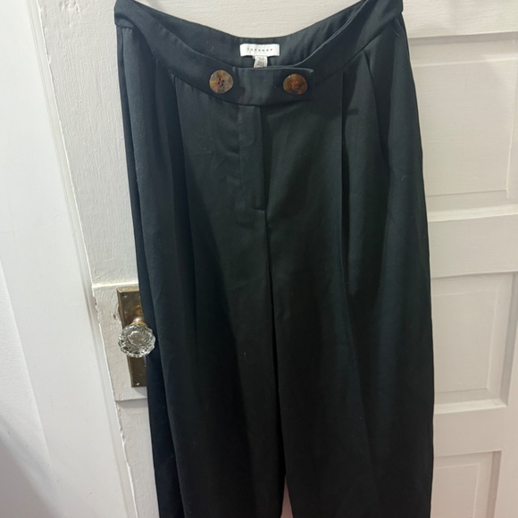 Top shop cropped wide leg dress pants - Picture 3 of 4